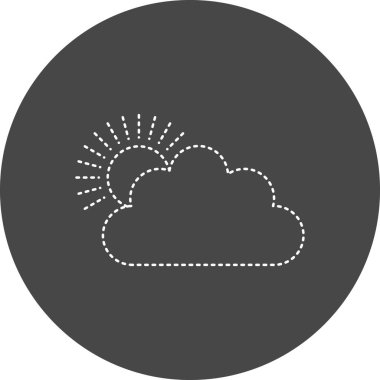 vector illustration of Weather App icon