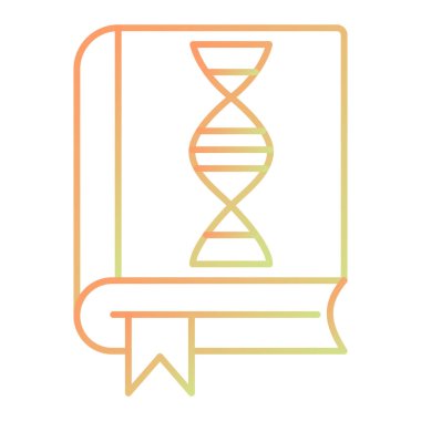 DNA simgesi vektör illüstrasyonu