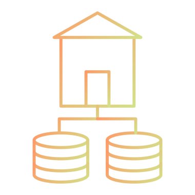 seo modern simgesinin vektör illüstrasyonu