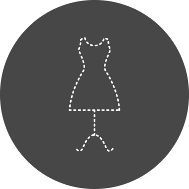 güzel kadın simgesi, vektör illüstrasyonu