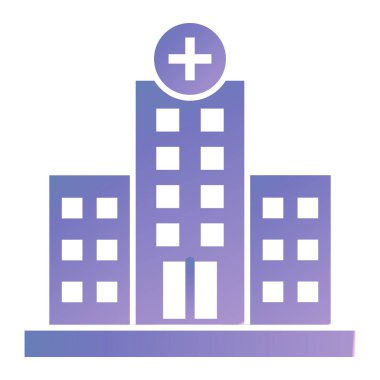 Hastane binası. Basit tasarım