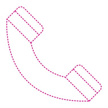 telefon merkezi simge vektör çizimi tasarımı