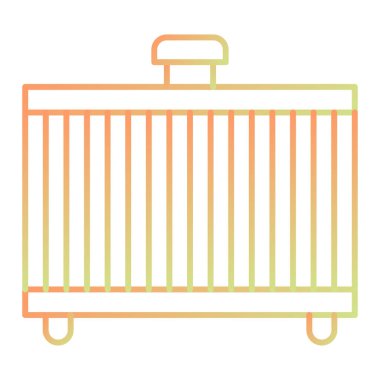 Modern çiftlik simgesinin vektör illüstrasyonu