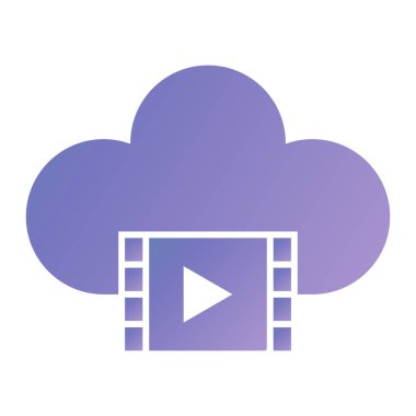 Bulut hesaplama teknolojisi vektör çizimi