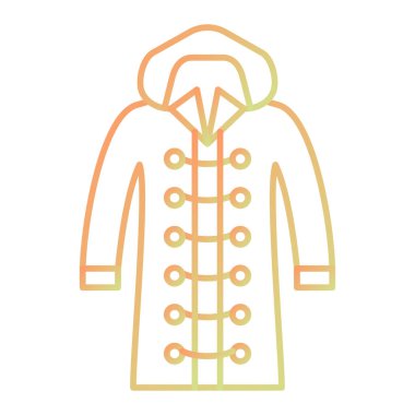 Bir ceketin vektör illüstrasyonu