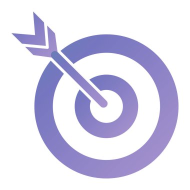 hedef simge vektör illüstrasyonu