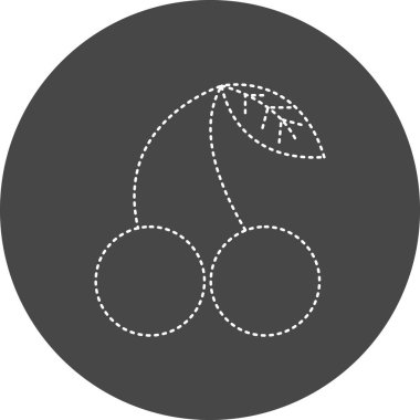 Tek bir simgenin vektör illüstrasyonu