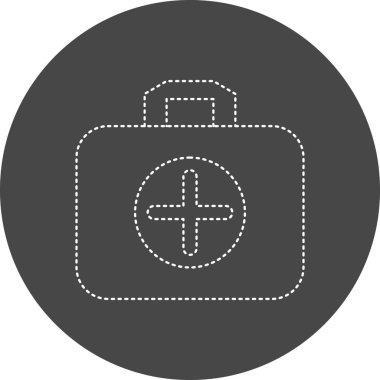 First Aid Kit web icon simple illustration