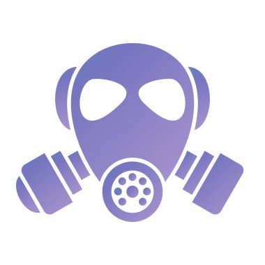 mask icon. flat illustration of gas extinguisher vector icons for web