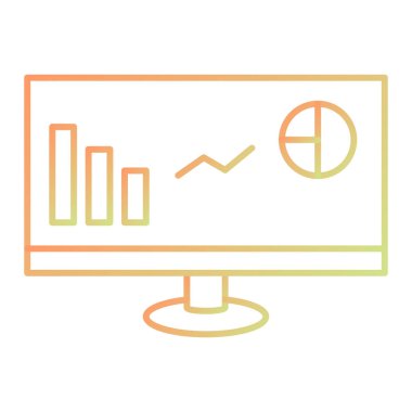 seo modern simgesinin vektör illüstrasyonu