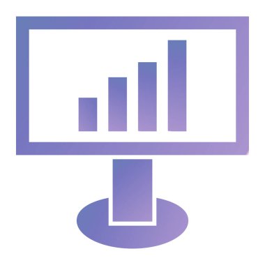 Grafik. Web simgesi basit illüstrasyon