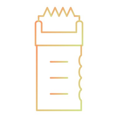 Modern eğitim ikonunun vektör illüstrasyonu