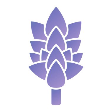 Nilüfer çiçeği ikonu vektör illüstrasyon tasarımı