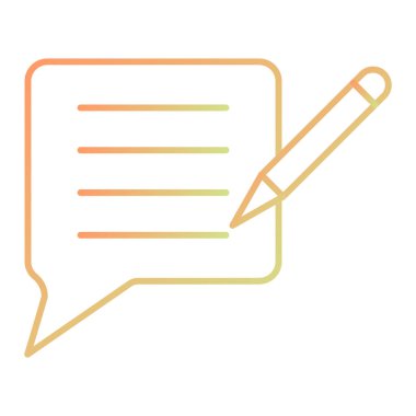 speech bubble with message vector illustration design