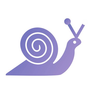 snail icon vector isolated on white background for your web and mobile app design, insect logo concept