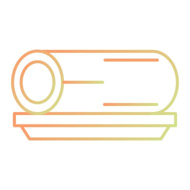 Abstract vector illustration of a towel icon