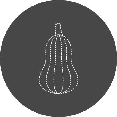 Sebze simgesinin vektör illüstrasyonu