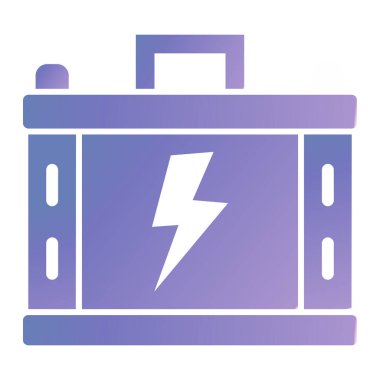 pil simgesi, vektör illüstrasyonu