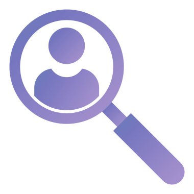 Arama simgesi vektör illüstrasyonu