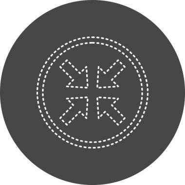 ok simgesinin vektör illüstrasyonu