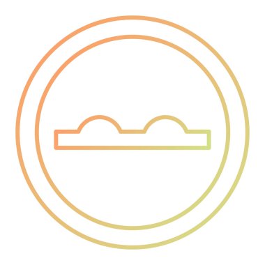 Vektör illüstrasyonu, simge ögesi biçimi