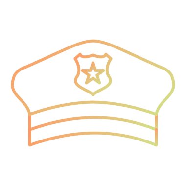 cap with shield icon vector illustration