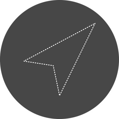 navigasyon simgesinin vektör çizimi