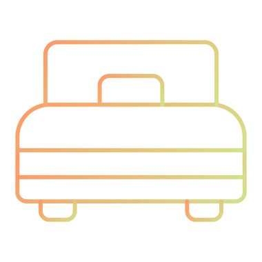 Modern b 'nin vektör illüstrasyonu eksik simgesi