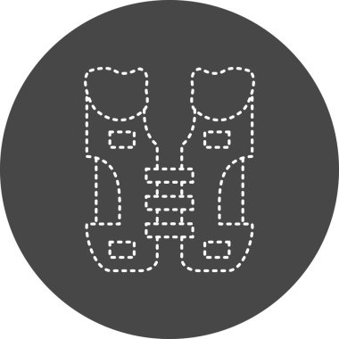 Vektör illüstrasyonu, simge ögesi arkaplanı