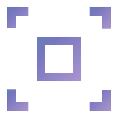 vector illustration of modern b lack icon of code