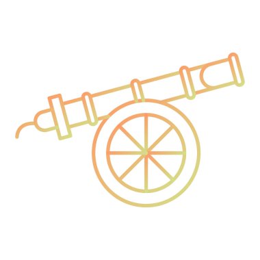 vector illustration of a medieval military sword icon