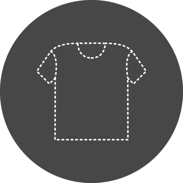 Koszula Ikona Web Prosta Konstrukcja — Wektor stockowy