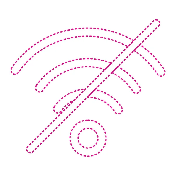 Wifi Signal Icon Vector Illustration — Stockvector