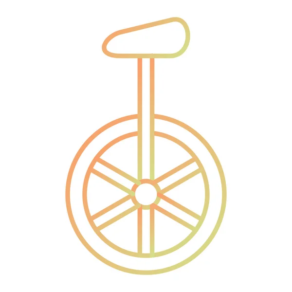 Bicycle Icon Simple Illustration Bike Vector Icons Web — Stock Vector