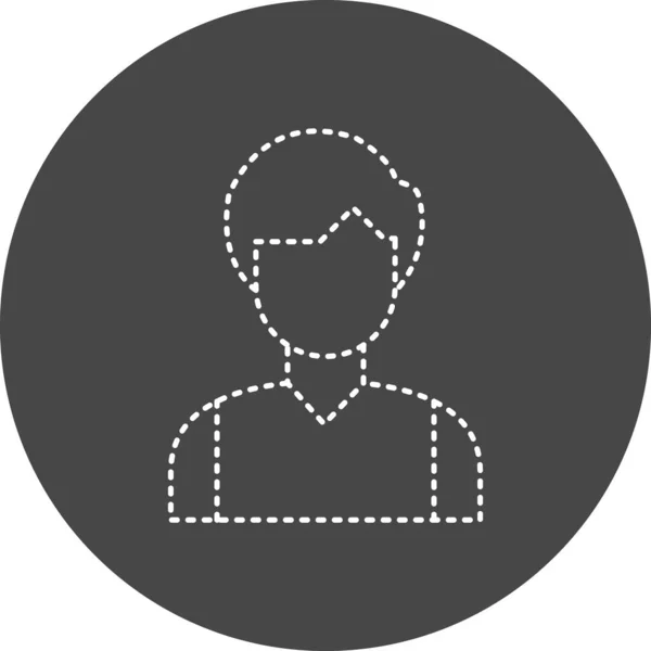 Vector Illustration Employee Icon — Image vectorielle