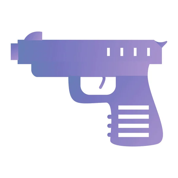 Ikona Zbraně Jednoduché Ilustrace Vektorových Ikon Zbraní Pro Web — Stockový vektor
