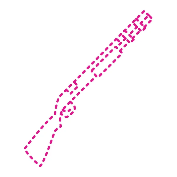Pink Heart Icon Isolated White Background Vector Illustration — Stok Vektör
