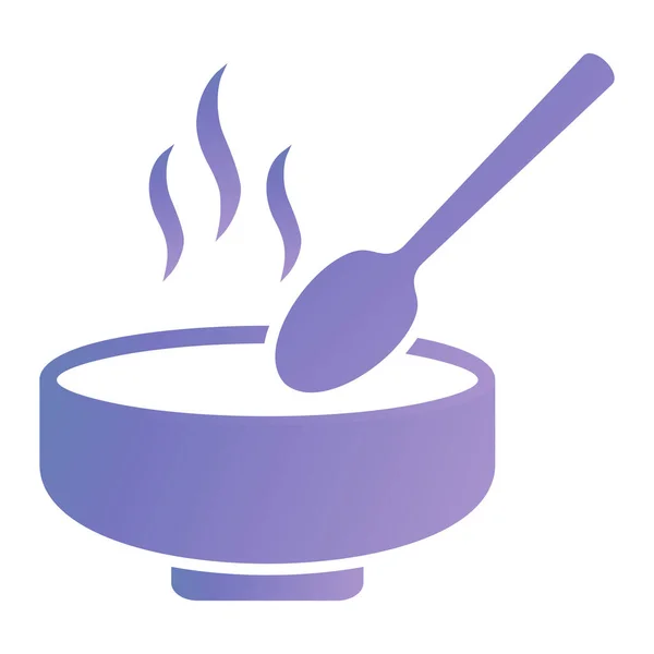 Cooking Soup Icon Outline Illustration Salt Vector Icons Web — Vector de stock