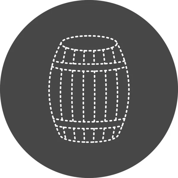 Icono Cerveza Vector Ilustración — Archivo Imágenes Vectoriales