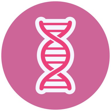 DNA simgesi vektör illüstrasyonu