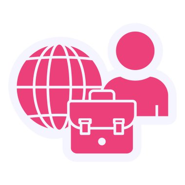 seo modern simgesinin vektör illüstrasyonu