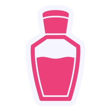 şişe simgesi vektör illüstrasyonu