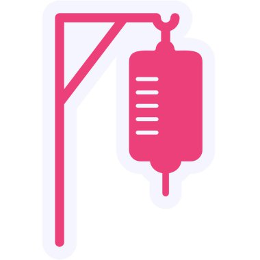 Drip Vektör Kabartma Simgesi Tasarımı