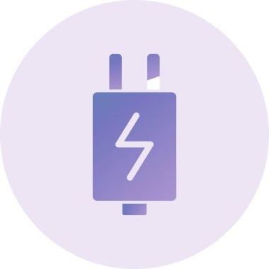 Pil. Web simgesi basit illüstrasyon