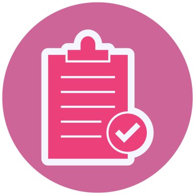 Dosya simgesinin vektör illüstrasyonu