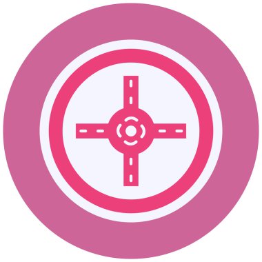 Hedef. Web simgesi basit illüstrasyon