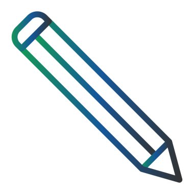 Kalem. Web simgesi basit tasarım 