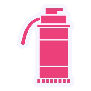 Smoke Grenade illustration icon for personal and commercial use.