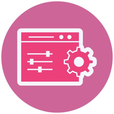 Controls vector illustration icon 