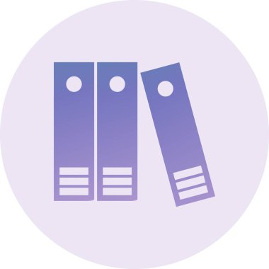 Dosya simgesinin vektör illüstrasyonu